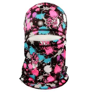 funkční kukla PAINTBALL fluo růžová