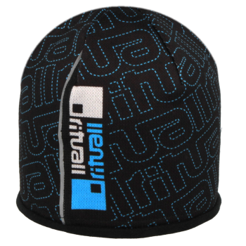 Merino čepice RITUALL REFLEX, černá/modrá