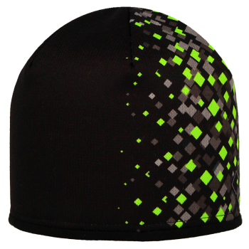 Merino čepice KOSOČTVERCE R690MAS