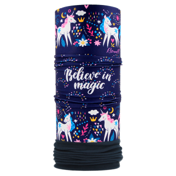 Nákrčník s flisem MAGIC UNICORN, tmavě modrá