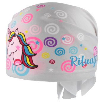 trojcípý šátek UNICORN, šedá