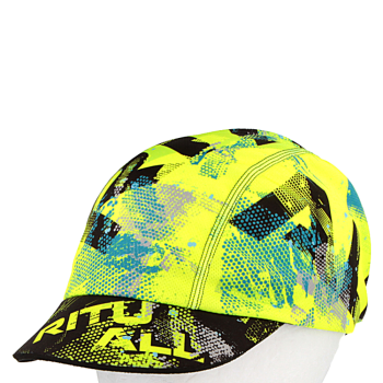 kšiltovka s neoprenovým kšiltem ALL, fluo žlutá/tyrkysová
