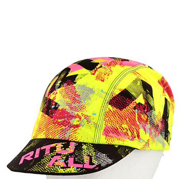 kšiltovka s neoprenovým kšiltem ALL, fluo žlutá/fluo růžová