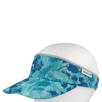 Vázací čelenka s kšiltem Coolmax ODSTÍNY, tyrkysová 