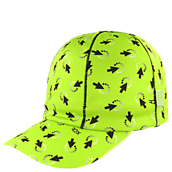 kšiltovka s pevným kšiltem Coolmax ŠIPKY, zelená