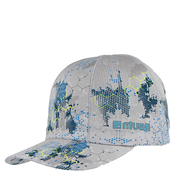 kšiltovka s pevným kšiltem Coolmax HEXA, šedá