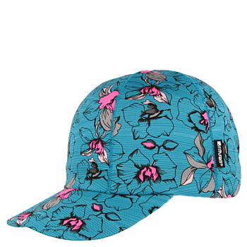 kšiltovka s pevným kšiltem Coolmax ORCHIDEJ, tyrkysová