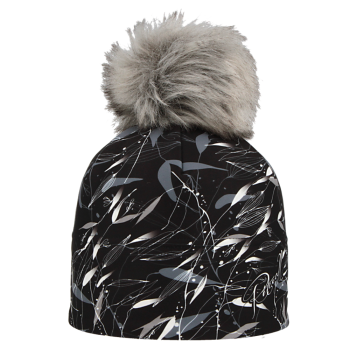 čepice Stelvio BAMBUS, černá/bílá