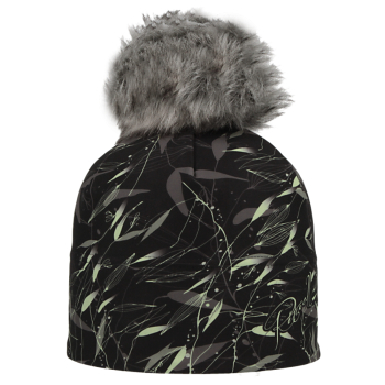 čepice Stelvio BAMBUS, černá/khaki