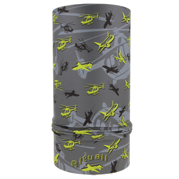 nákrčník AIR FORCE, šedá/zelená