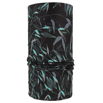 nákrčník BAMBUS, černá/tyrkysová