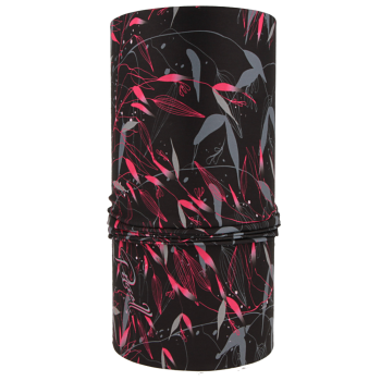 nákrčník BAMBUS, černá/fuchsie