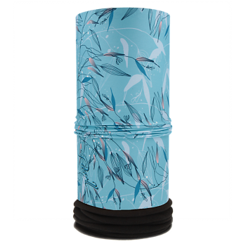 Nákrčník s flisem BAMBUS, tyrkysová