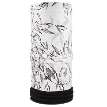 Nákrčník s flisem BAMBUS, bílá