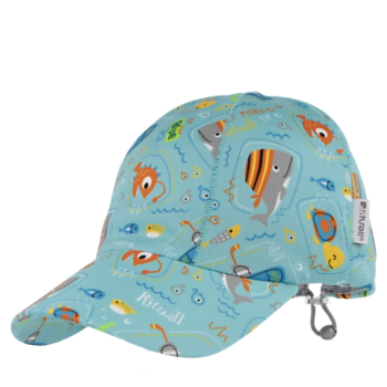 kšiltovka s pevným kšiltem Coolmax SUBMARINE, tyrkysová 