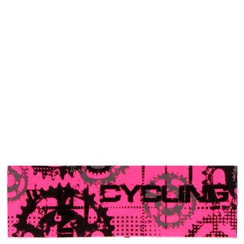 čelenka CYCLING, fluo růžová